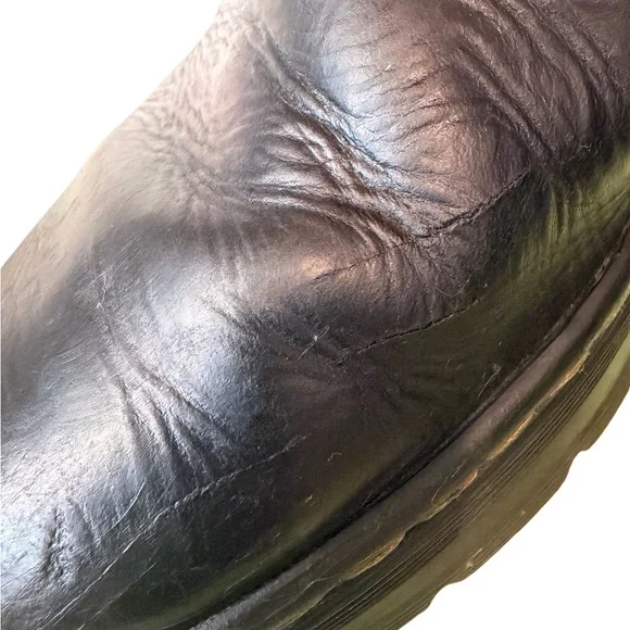 Dr. Martens Embury Chelsea Boots Black Leather Women’s 7 EU 38 Slip On Mens 6 - Picture 10 of 11